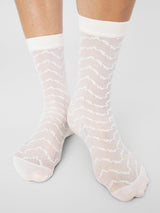 Mila Ruffle Socks - Cloud Pink