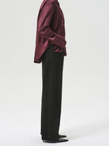 Ayla Baggy Jean in Solid Black