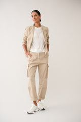 Logan Cargo Pant in Washed Canvas - Desert *Final Sale*