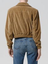 Lola Eve Bomber in Amber