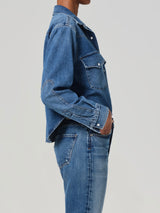 Cropped Western Shirt - Chaya