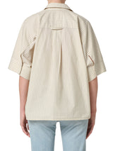 Claire Origami Shirt in Ciro Stripe