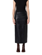 Hikson Skirt in Recycled Leather