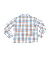Bucky Flannel Overshirt - Blue Tan
