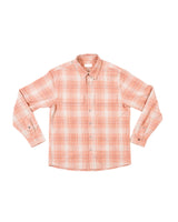 Summer Softy Plaid Shirt - Orange / Blue