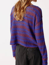 Bodyrow in Wave Stripe Pecan Melange