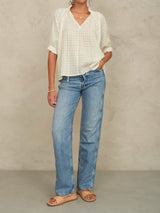 Etta Short Sleeve Top