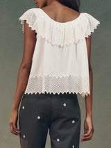 The Westport Top with Honeycomb Eyelet