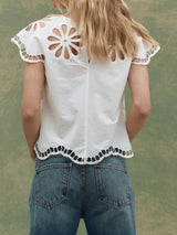 The Super Bloom Eyelet Top