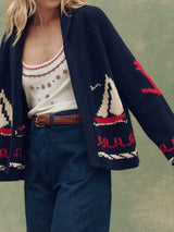 The Sailboat Lodge Cardigan