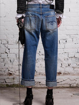 Boyfriend Jean Amber Blue