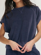 The Micro Terry Wedge Sweatshirt