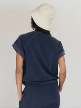 The Micro Terry Wedge Sweatshirt