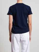 Classic Crewneck Tee in Supima Slub - Midnight