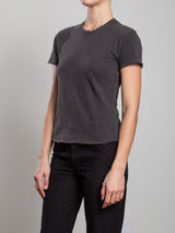 Classic Crewneck Tee in Supima Slub - Vintage Black