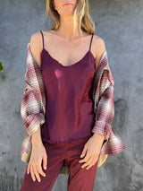 Dawn Cami Vintage Satin - Fig