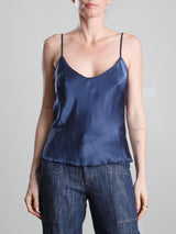 Dawn Cami in Vintage Satin - Steel *Final Sale*