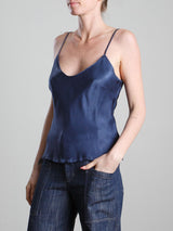 Dawn Cami in Vintage Satin - Steel *Final Sale*