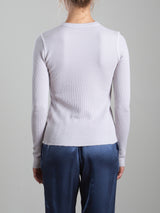 Jimmy Long-Sleeve Tee in Thermal - Fog