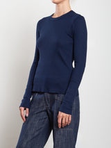 Jimmy Long-Sleeve Tee in Thermal - Midnight