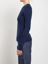 Jimmy Long-Sleeve Tee in Thermal - Midnight