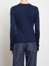 Jimmy Long-Sleeve Tee in Thermal - Midnight