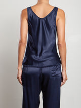 Jennie Tank in Vintage Satin - Night