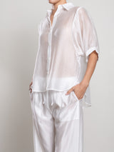 Claude Shirt in Gossamer - White