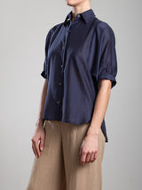 Claude Shirt in Gossamer - Navy