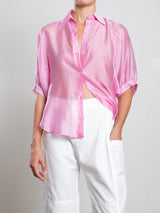 Claude Shirt in Gossamer - Peony
