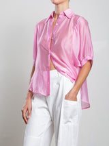 Claude Shirt in Gossamer - Peony