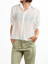 Claude Shirt in Gossamer - White
