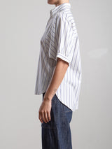 Claude Shirt in Navy Stripe