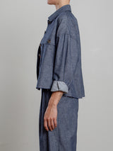 Izzy Shirt in Linen Twill - Night
