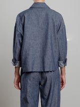 Izzy Shirt in Linen Twill - Night