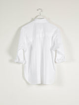 Jessie Shirt in Italian Poplin - White