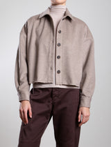 Esme Shirt in Brushed Twill - Toast