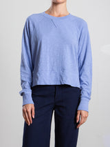 Simon Tee in Supima Slub - Blue Jay