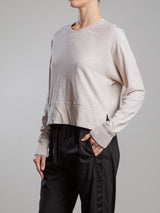 Simon Tee in Supima Slub - Cement