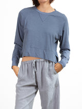 Simon Tee in Supima Slub - Denim