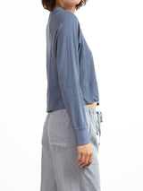 Simon Tee in Supima Slub - Denim
