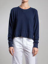 Simon Tee in Supima Slub - Midnight