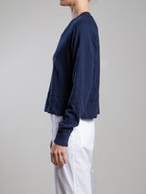 Simon Tee in Supima Slub - Midnight