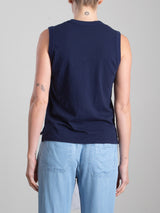 Liv Tank in Supima Slub - Midnight