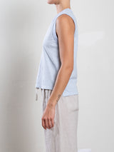 Liv Tank in Supima Slub - Sky
