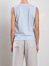 Liv Tank in Supima Slub - Sky