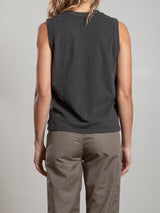 Liv Tank in Supima Slub - Vintage Black