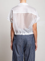 Zoey Shirt in Gossamer - White