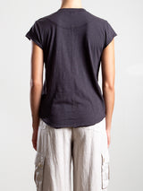 Sal Henley in Supima Slub - Carbon