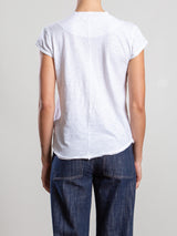 Sal Henley in Supima Slub - White